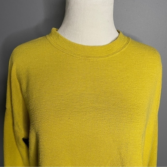 Aerie lime green comfy lounge sweater long sleeve size small - Picture 5 of 5